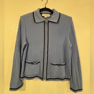 St. John by Marie Gray front zip cartagain.